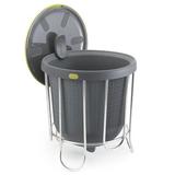 Polder Products LLC 1 Gal. Kitchen Composter, Silicone | 7.9 H x 7.9 W x 9.8 D in | Wayfair KTH-1415-425RM