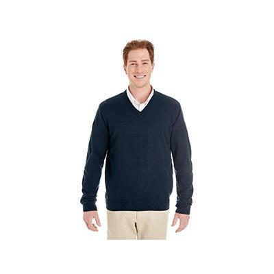 Harriton Mens Pilbloc V-Neck Sweater (M420) -Dark Navy -XL