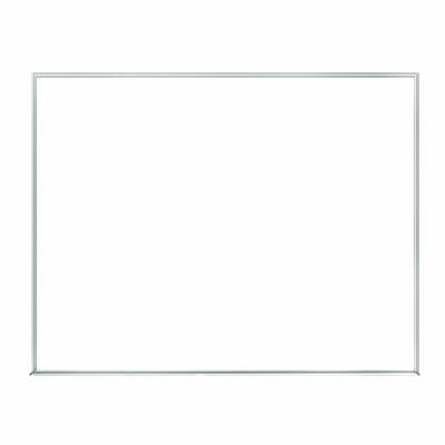 Ghent 1 1/2 " x 2 " Aluminum Frame Non-Magnetic Whiteboard