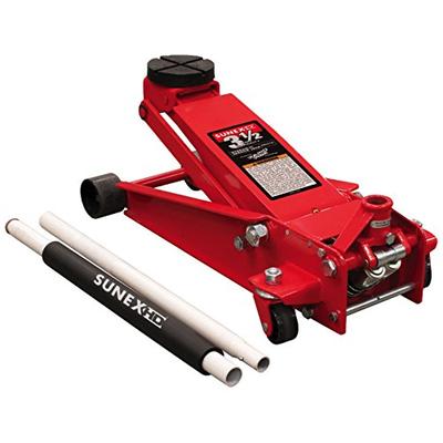 Sunex 66037 3.5-Ton Service Jack with Quick Lifting System