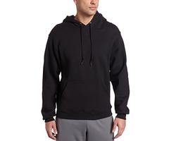Russell Athletic Men's Dri-Power Pullover Fleece Hoodie, Black, Large