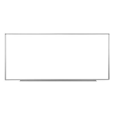 Luxor WB9640W 96" x 40" Wall Mounted Dry Erase Magnetic Whiteboard