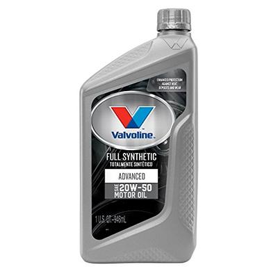 Valvoline Advanced Full Synthetic 20W-50 Motor Oil - 1qt (VV945)
