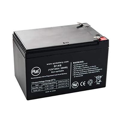 Enduring 6DZM12 12V 14Ah Scooter Battery - This is an AJC Brand Replacement