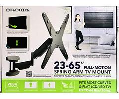 Atlantic 6360724B Spring Arm TV Mount 23"-60"