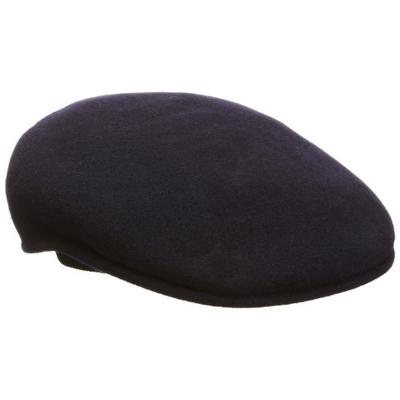 Kangol Men's Classic Wool 504 Cap, Our Most Iconic Shape, Dark Blue (Medium)