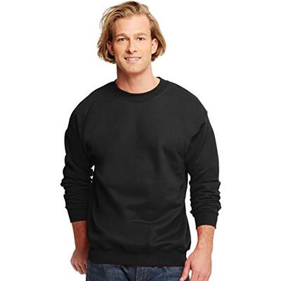 Hanes Ultimate Cotton Adult Crewneck Sweatshirt Black