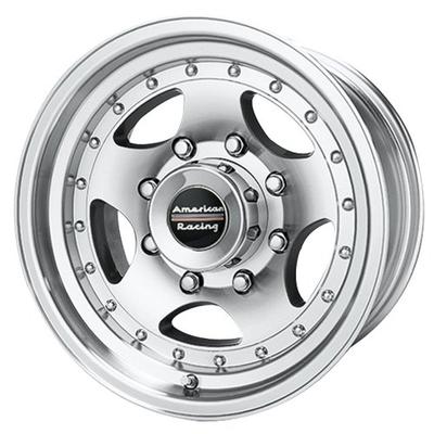 American Racing Series AR23 Machined Wheel with Clear Coat (15x7"/5x5")