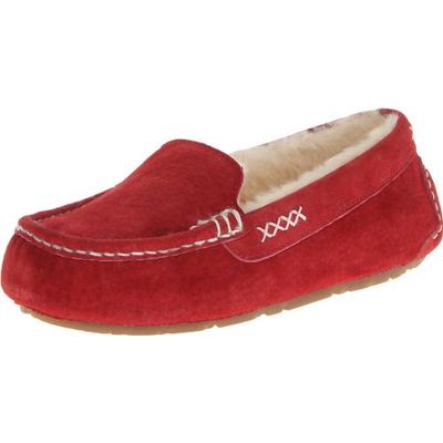 Old Friend Women's Bella Moccasin, Ruby Red, 7 M US