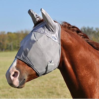 Cashel Crusader Horse Fly Mask with Ears - Size: Draft