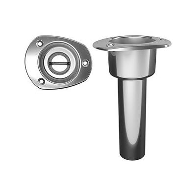 Mate Series Stainless Steel 0 Rod Cup Holder - Open - Oval Top [C2000ND]