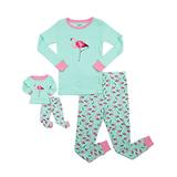 Leveret Kids & Toddler Pajamas Matching Doll & Girls Pajamas 100% Cotton 2 Piece Pjs Set (Size 5 Yea screenshot. Sleepwear directory of Clothes.