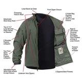 Rothco Concealed Carry Soft Shell Jacket, Olive Drab, L screenshot. Sunglasses directory of Clothing & Accessories.