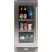 XO Appliance 15" 3 Bottle & 66 Can Single Zone Freestanding/Built-In Wine & Beverage Refrigerator Glass in Gray | Wayfair XOU15BCGSL