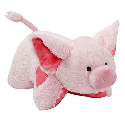 Pillow Pets Sweet Scented Bubblegum Piggy Stuffed Plush Toy for Sleep, Play, Travel, and Comfort - G