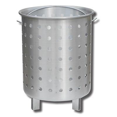 King Kooker 30FB Punched Aluminum Footed Basket, OS Multi