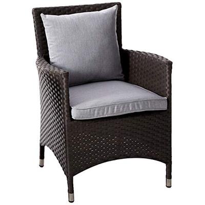 Modway EEI-1924-CHC-GRY Armchair, Dining Chair Gray