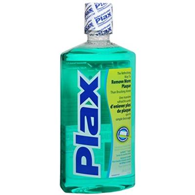 Plax Mint Size 24z Plax Soft Mint Anti-Plaque Mouthwash