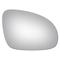 Burco 5204 Passenger Right Side Non-Heated Mirror Glass for 2007-2008 Volkswagen Eos, 2006-2009 Volk