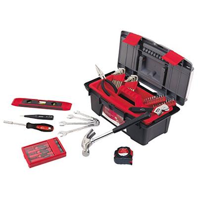 Apollo Tools DT9773 53 Piece Household Tool Set with Wrenches, Precision Screwdriver Set and Most Re