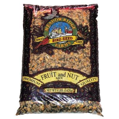 Jrk Seed & Turf Supply B110708 8Lb Fruit/Nut Bird Food Wild Bird Food
