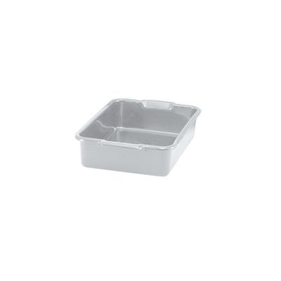 Vollrath 52612 Gray 20 x 15 x 5 Single Compartment Dish Box