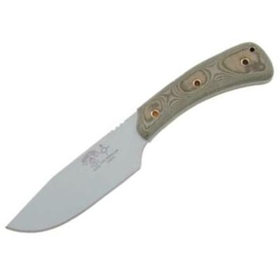 Tops Knives P001 Tops Pasayten Lite Traveller Fixed Blade Knife with Micarta Handles & Kydex Sheath