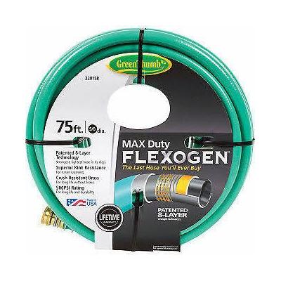 Green Thumb, 5/8" x 75', Max Duty, Flexogen Hose